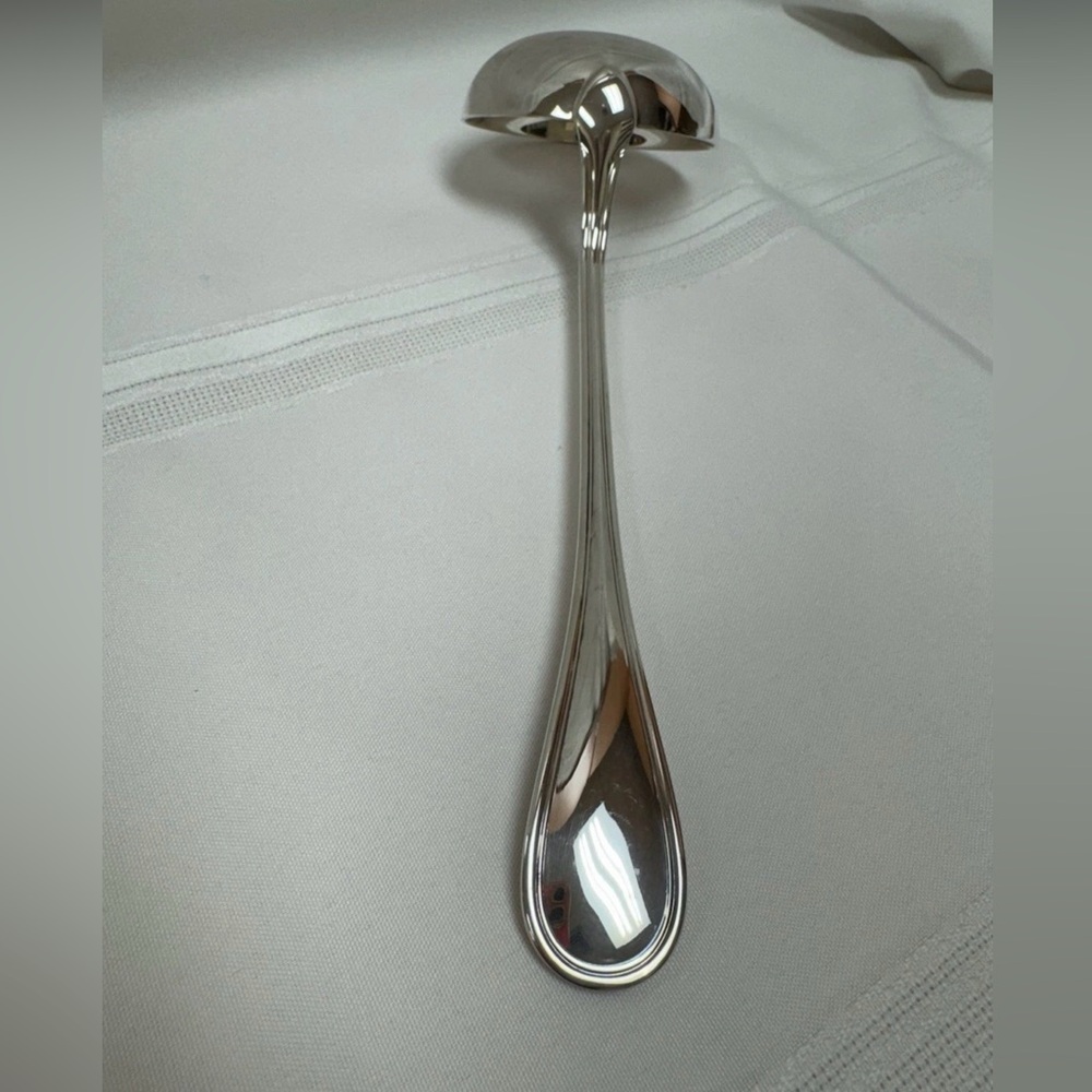 Christofle Albi Silver Plated Serving Ladle - Polished  Finish